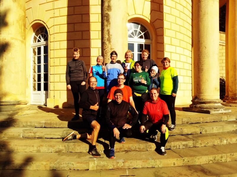 Unsere Herbstlaub-Lauf über den Ruinenberg zum Belvedere am Klausberg