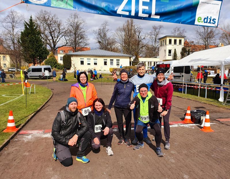 Haveluferlauf am 02. April 2022 - im Ziel!